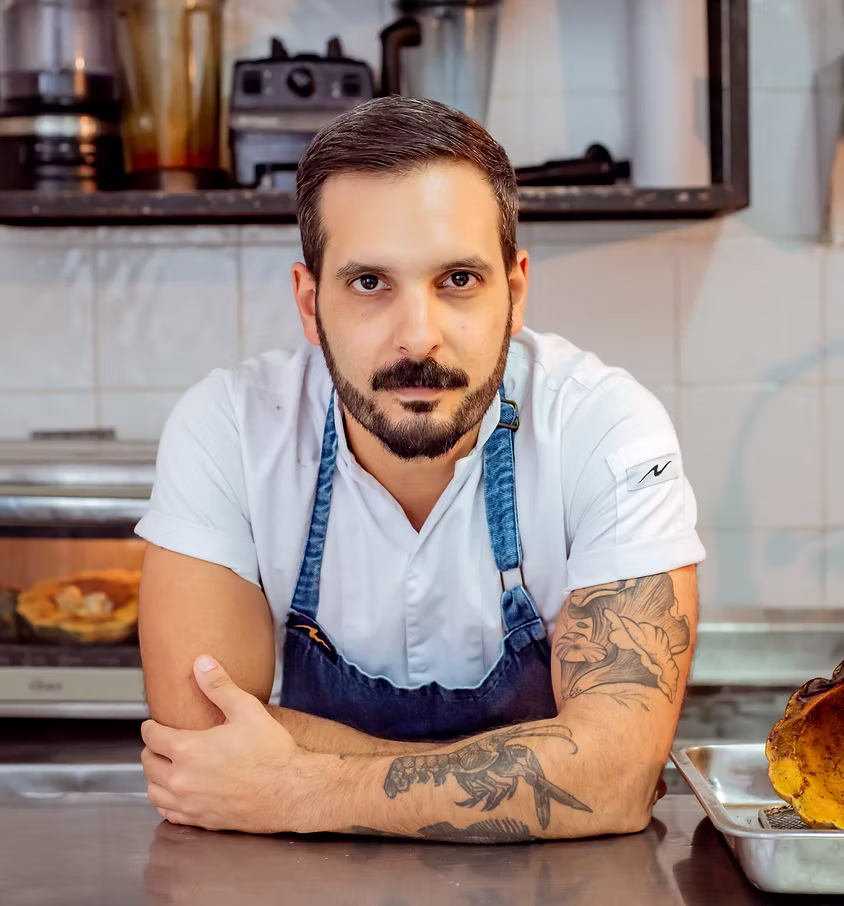 Chef working in the kitchen
